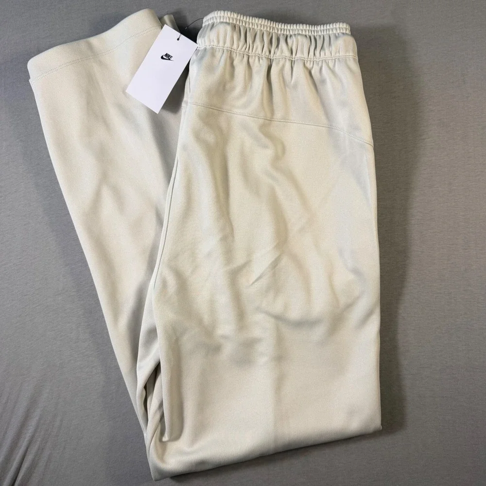 NEW Nike Air Mens Track Pants Bone Straight Leg Size M Sweatpants